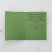 Kaart —quote binnenin schrijven (Binnen)