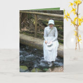 Kaart —quote binnenin schrijven (Gele Bloem)