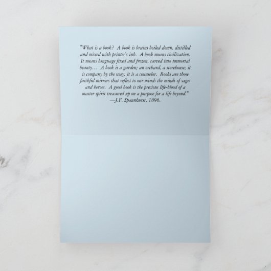 Kaart – quote Inside About Books (Binnen)