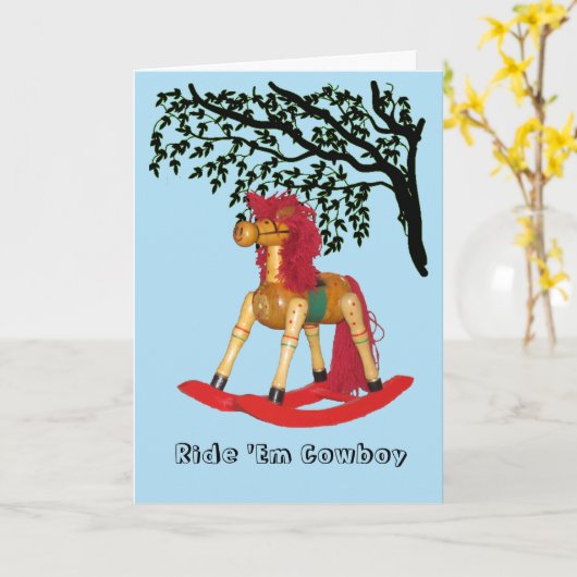 Kaart - Raketpaarden (Gele Bloem)