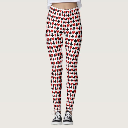 Kaart redt ontwerp alles-over-druk Leggings (Voorkant)