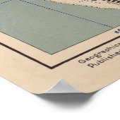  kaart Reggio Calabria Italië (1943) Poster (Hoek)