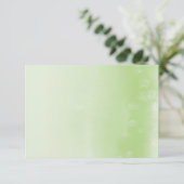 KAART REGISTRY : ombre waterverf appel green (Staand voorkant)
