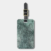 Kaart Reis Oud Midwest & Noordoost VS Bagagelabel (Voorkant verticaal)