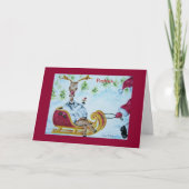 Kaart rendierloonvakantie (Voorkant)