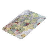 KAART: RESERVATIONS, 1892 MAGNEET (Linkerzijde)