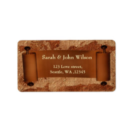  kaart, retouradreslabel etiket