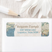  kaart retouradreslabels etiket (Insitu)