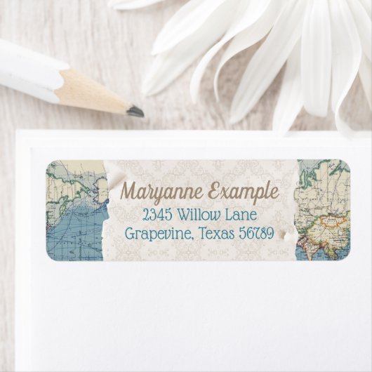  kaart retouradreslabels etiket (Insitu)