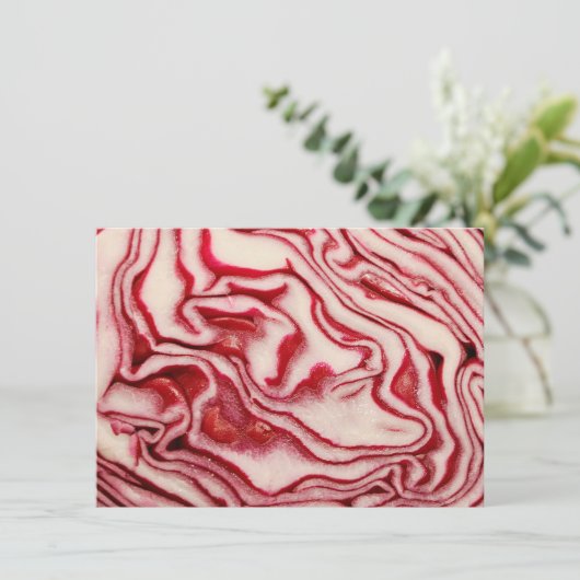 Kaart rode kool (Staand voorkant)