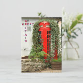 Kaart rode telefoondoos (Staand voorkant)