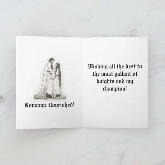 kaart "Romance gevlekt" (Binnen)