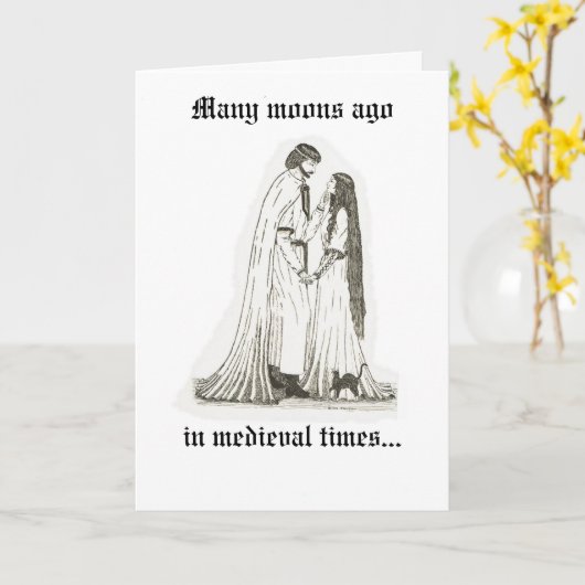 kaart "Romance gevlekt" (Gele Bloem)