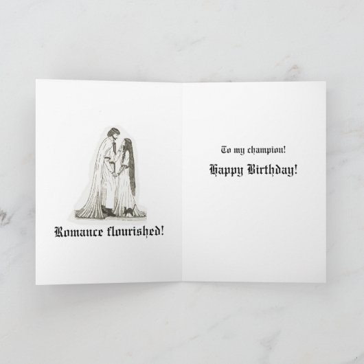 kaart "Romance gevlekt" (Binnen)