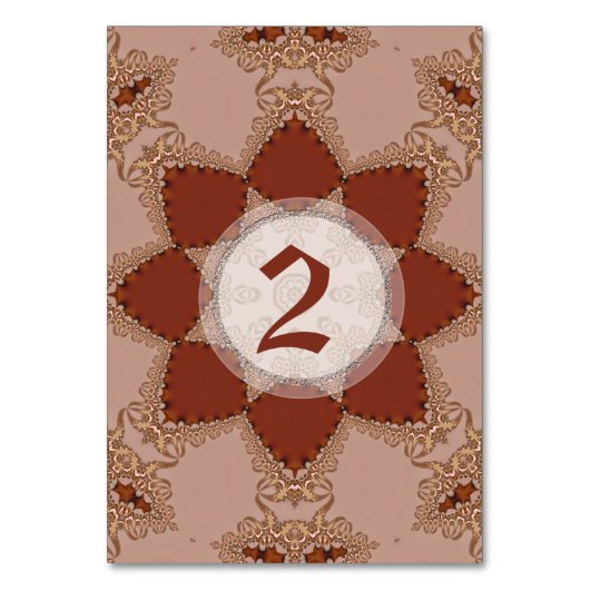 Kaart  Romance-weddenschapstabel (Achterkant)