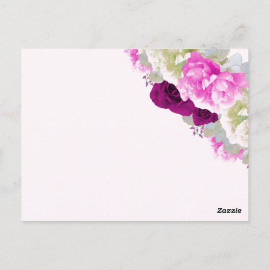 Kaart roos- en pony-roze tafel (Achterkant)