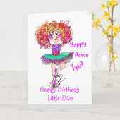 Kaart Rosannahope van de Verjaardag van de (Gele Bloem)