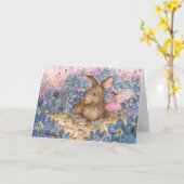 Kaart "Rosey & Tapper" (Gele Bloem)