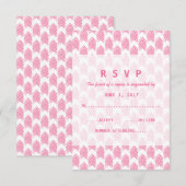 Kaart Roze stammenrespons (Voorkant / Achterkant)