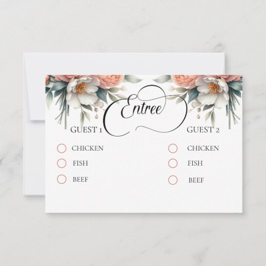 Kaart RSVP-respons (Achterkant)