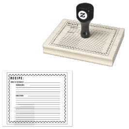Kaart Rubberstempel ontvangen