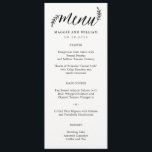 Kaart Rustic Branches Menu<br><div class="desc">Plan een stijlvolle viering met deze moderne uitnodiging die je gasten zullen aanprijzen. Ontwerp © berryberrysnoot. Afdrukbare digitale bestanden zijn beschikbaar! Bezoek onze website op www.berryberrysweet.com voor meer informatie!</div>