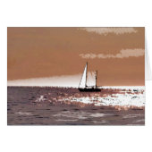 KAART SAILBOATS (Voorkant Horizontaal)