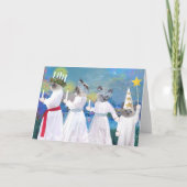 Kaart Santa Lucia Procession Holiday (Voorkant)