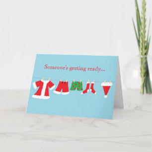 kaart "Santa's Laundry Line"