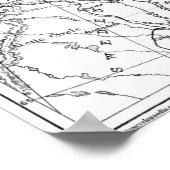 Kaart Sapmi (1906) Poster (Hoek)