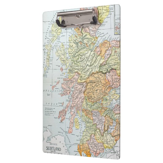 KAART: SCOTLAND KLEMBORD (Links)