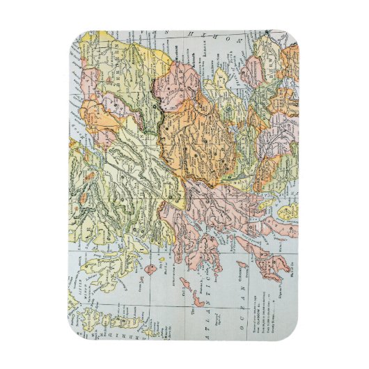 KAART: SCOTLAND MAGNEET (Verticaal)