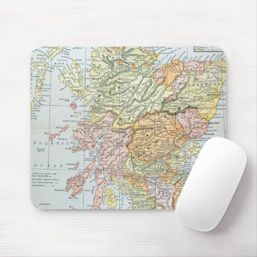 KAART: SCOTLAND MUISMAT (Met muis)