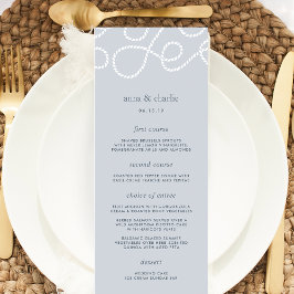 Kaart Seaworthy Wedding Menu | Mist