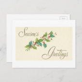  Kaart "Seizoengroeten" (Voorkant / Achterkant)