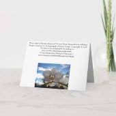 Kaart, sentimenteel bedankkaart (Achterkant)