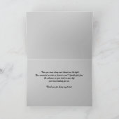 Kaart, sentimenteel bedankkaart (Binnen)