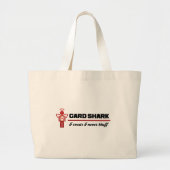 Kaart Shark bag Grote Tote Bag (Voorkant)