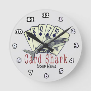 Kaart Shark poker Ronde Klok