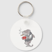 Kaart Shark Sleutelhanger (Achterkant)