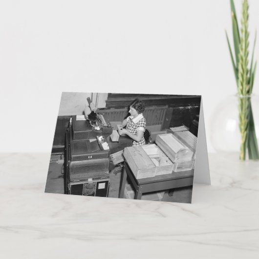 Kaart Shuffler, 1937 (Voorkant)