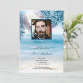 Kaart Sjabloon begrafenisbekendmaking