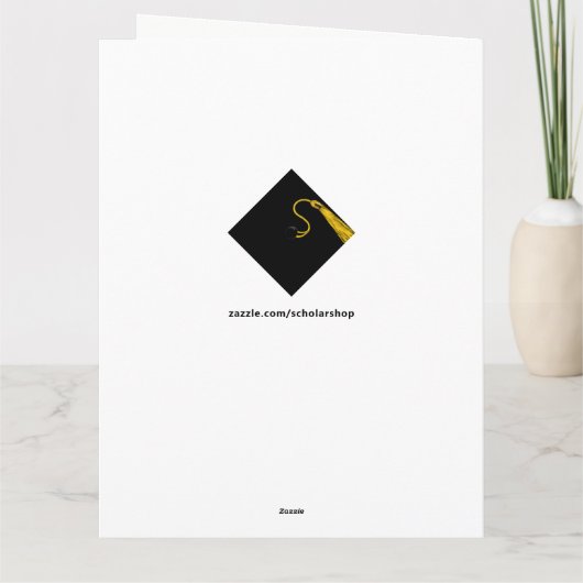 Kaart Softball Afstuderen (Achterkant)