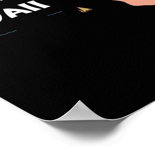 Kaart  Souvenir Hawaiian-eilanden Poster (Hoek)