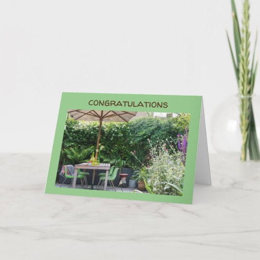 kaart "SPECIALE LADY RETIRES" (Voorkant)