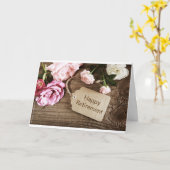 kaart "SPECIALE LADY RETIRES" (Gele Bloem)