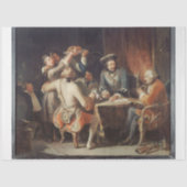 Kaart Spel Schilderen Ephemera Decoupage Tissuepapier (Voorkant)