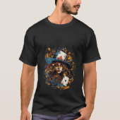 kaart spelen Gothic Kaart Games Spel Nacht Idee Cr T-shirt (Voorkant)
