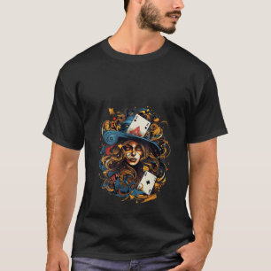 kaart spelen Gothic Kaart Games Spel Nacht Idee Cr T-shirt