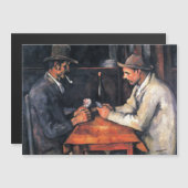 Kaart Spelers Paul Cezanne Schilderen Magnetische  (Voorkant / Achterkant)